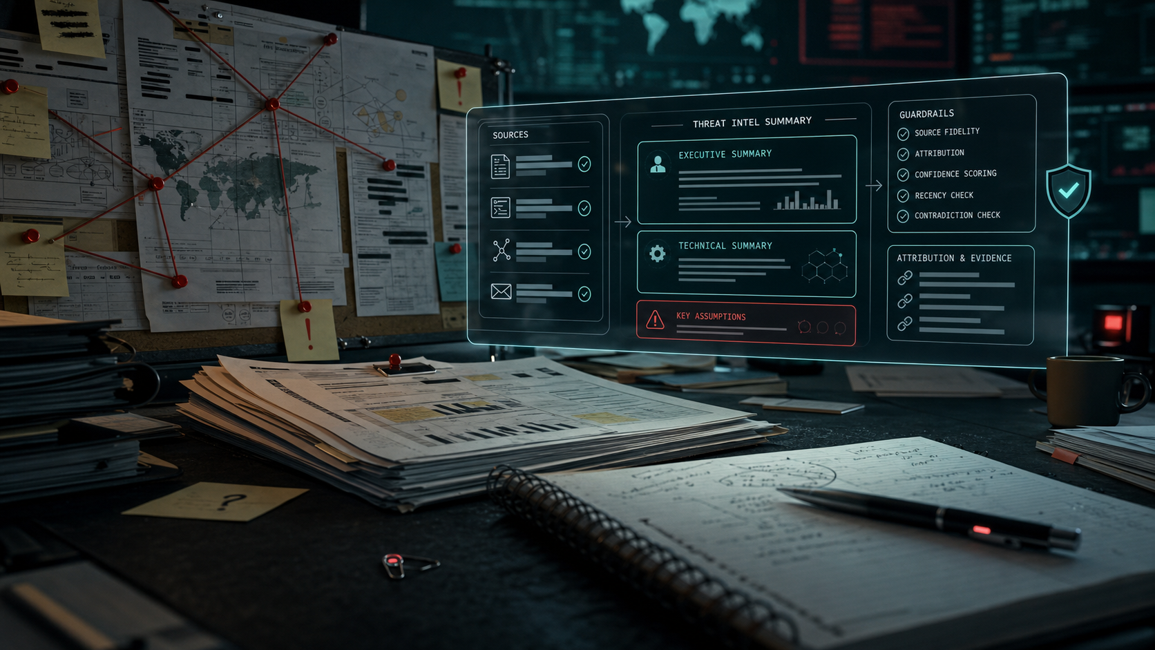 Threat Intel Summarization with Guardrails